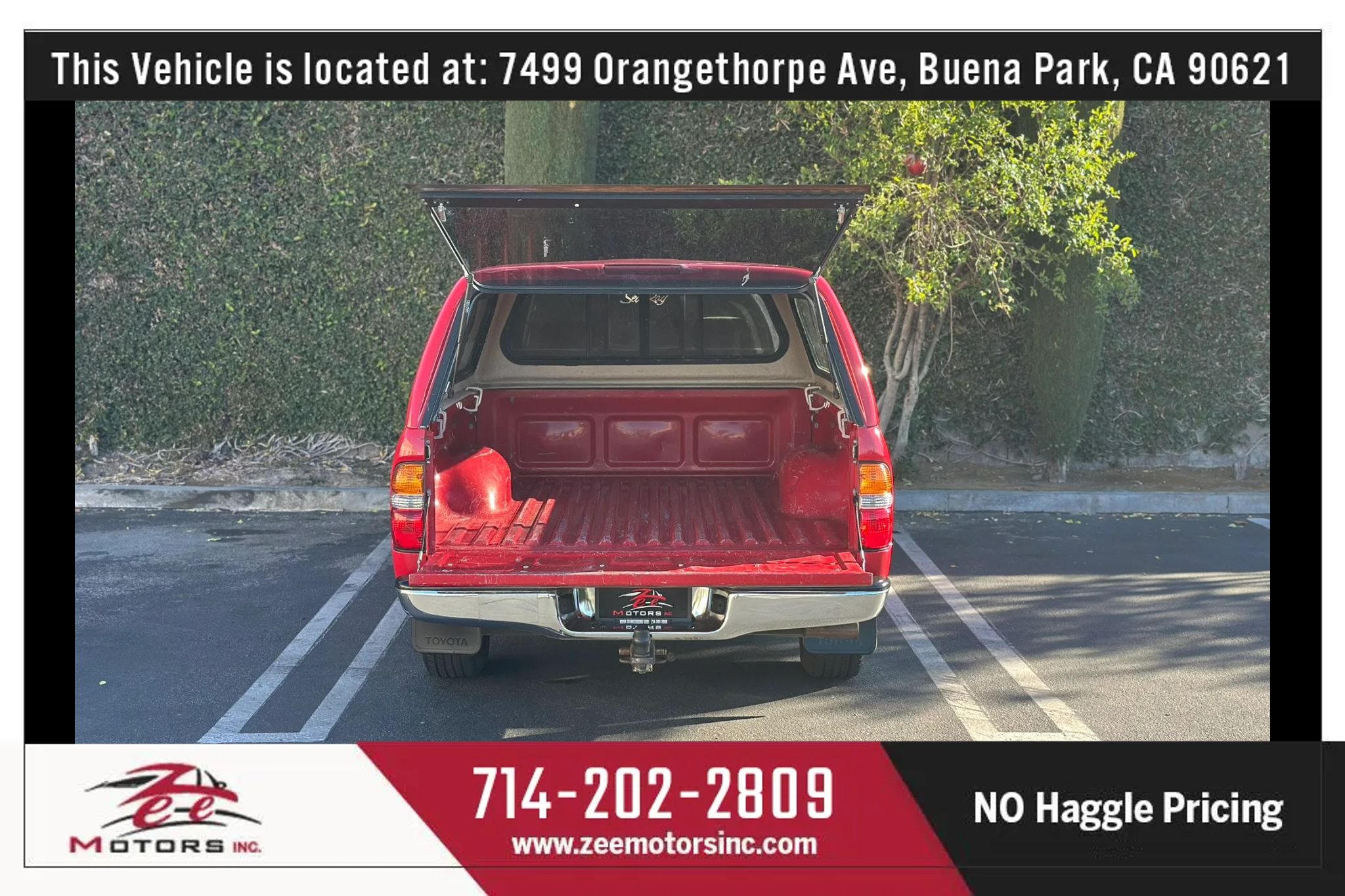 Used 2001 Toyota Tacoma 2WD Xtracab w/ SR5 Pkg w/ Chrome Pkg image 16