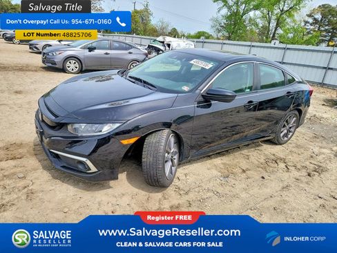 Used 2019 Honda Civic EX-L image 1