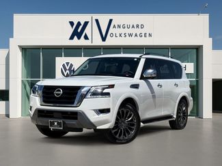 Used 2023 Nissan Armada Platinum w/ Captain's Chairs Package video 1