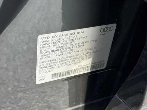 Certified 2025 Audi Q6 e-tron Premium Plus w/ Premium Plus image 36