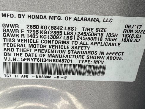 Used 2017 Honda Pilot EX image 40