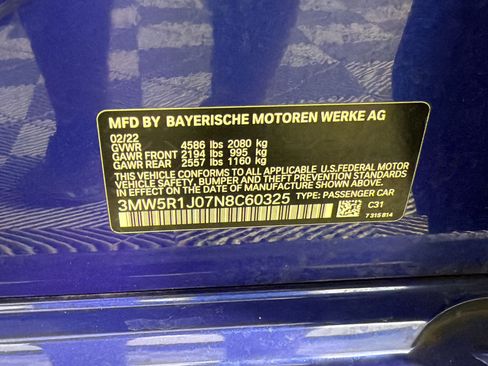 Used 2022 BMW 330i Sedan w/ M Sport Package RWD image 26