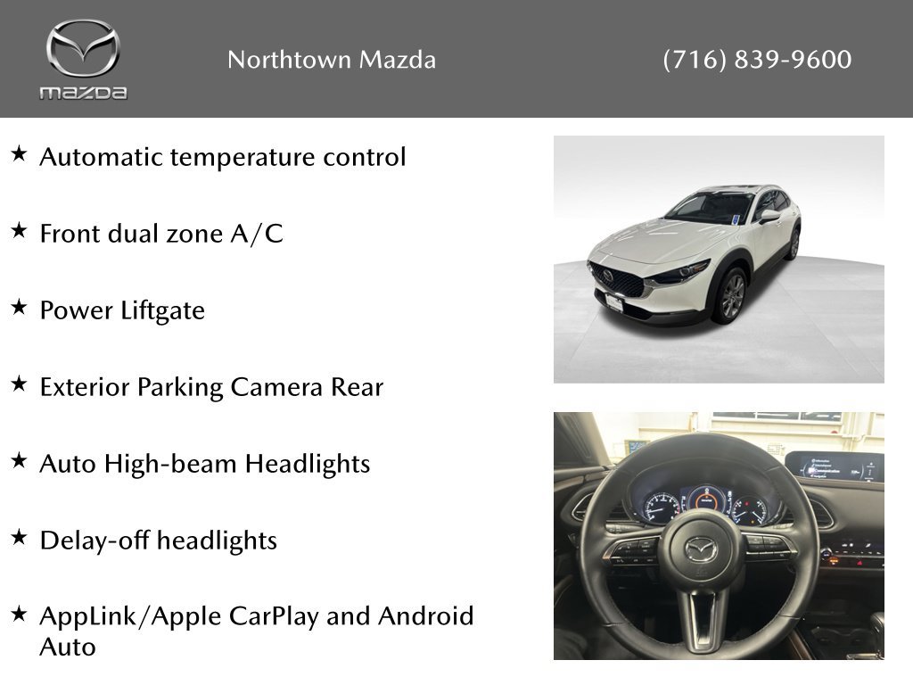 Certified 2025 MAZDA CX-30 AWD 2.5 S w/ Premium Package image 19