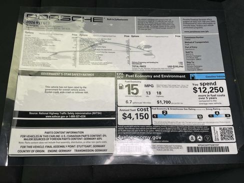 Certified 2026 Porsche 911 GT3 RWD image 42