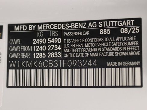 New 2026 Mercedes-Benz CLE 53 AMG 4MATIC Cabriolet image 14