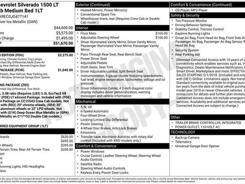 Used 2018 Chevrolet Silverado 1500 LT w/ All Star Edition image 2