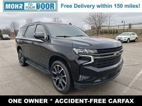 Used 2021 Chevrolet Tahoe RST w/ Rear Media and Nav Package image 3