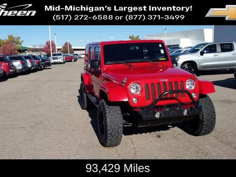 Used 2015 Jeep Wrangler Unlimited Sahara w/ Connectivity Group image 2