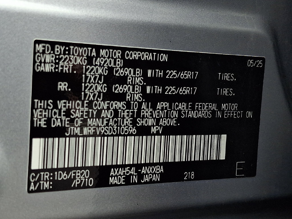 Certified 2025 Toyota RAV4 LE AWD/4WD image 25