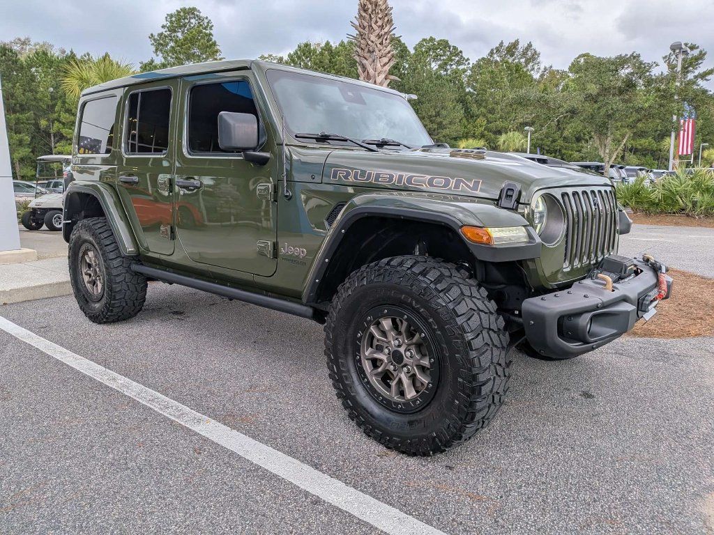 Used 2022 Jeep Wrangler Unlimited Rubicon w/ Trailer Tow Package AWD/4WD image 1