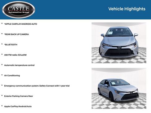 Used 2022 Toyota Corolla LE w/ Carpet Mat Package (TMS) FWD image 3