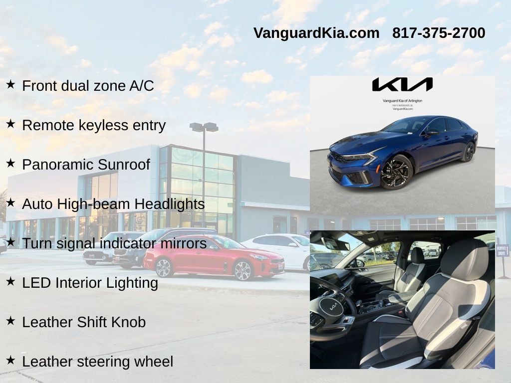 Certified 2025 Kia K5 GT-Line w/ GT-Line Premium Package AWD/4WD image 12