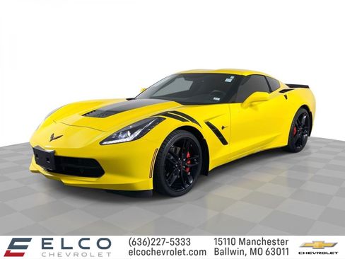 Certified 2019 Chevrolet Corvette Stingray Coupe w/ Battery Protection Package RWD image 1