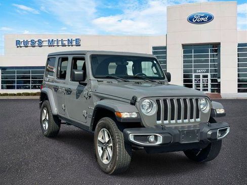 Used 2023 Jeep Wrangler Unlimited Sahara AWD/4WD image 1