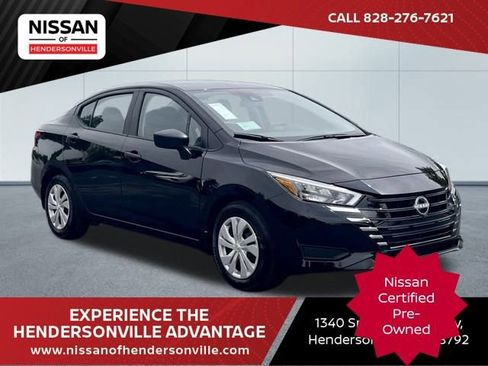 Certified 2025 Nissan Versa S w/ Trunk Package image 1