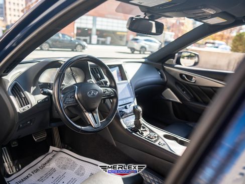 Used 2018 INFINITI Q50 Red Sport 400 w/ Sensory Package (Sport) image 13