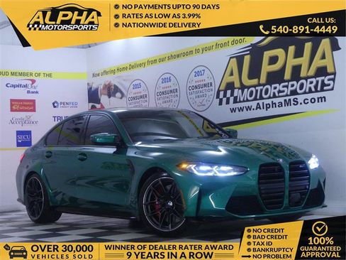 Used 2021 BMW M3 Competition RWD image 1