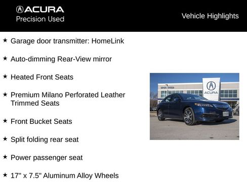 Certified 2016 Acura TLX w/ Technology Package image 17
