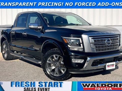 Used 2022 Nissan Titan Platinum Reserve w/ Moonroof Package image 1