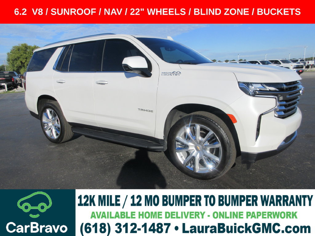 Certified 2023 Chevrolet Tahoe High Country AWD/4WD image 1