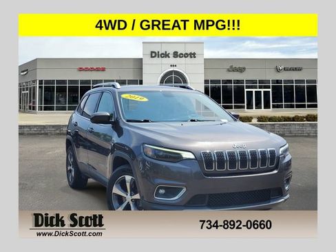 Used 2019 Jeep Cherokee Limited AWD/4WD image 1