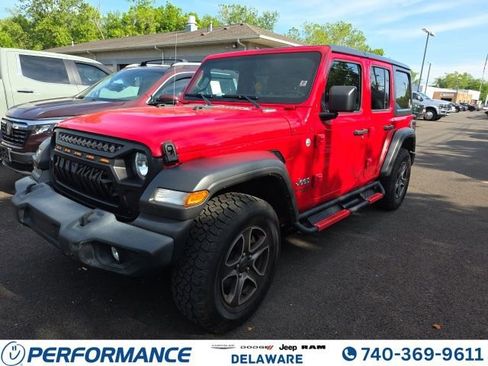 Used 2021 Jeep Wrangler Unlimited Sport AWD/4WD image 1