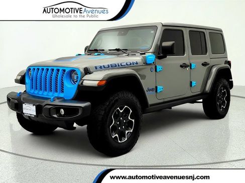 Used 2022 Jeep Wrangler Unlimited Rubicon 4xe w/ Cold Weather Group AWD/4WD image 1