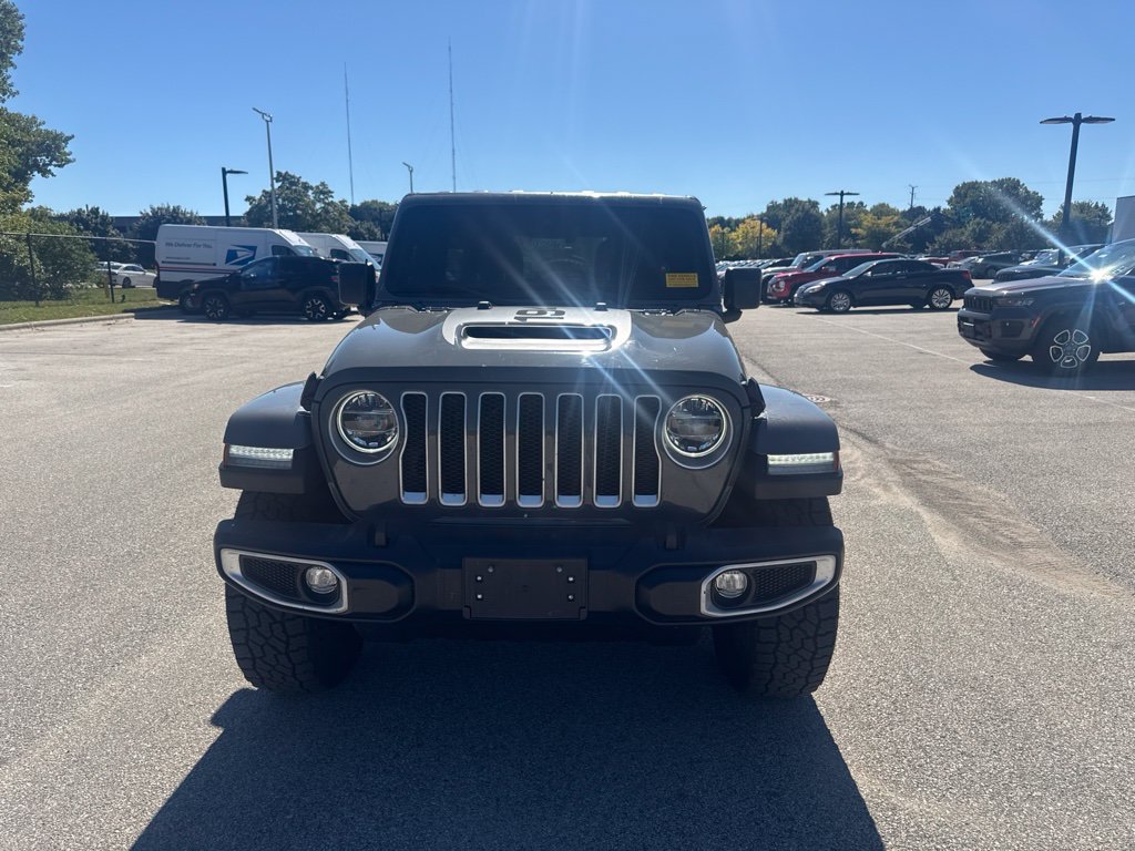 Used 2022 Jeep Wrangler Unlimited Sahara w/ LED Lighting Group AWD/4WD image 2
