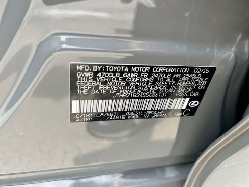 Certified 2025 Lexus IS 350 F Sport w/ Accessory Package 2 RWD image 22