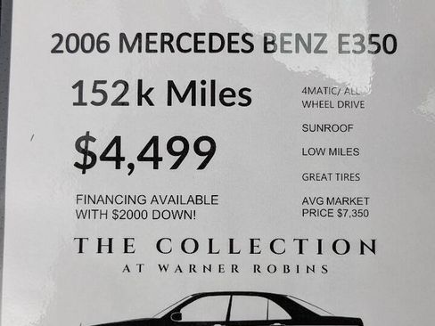 Used 2006 Mercedes-Benz E 350 4MATIC Sedan image 2