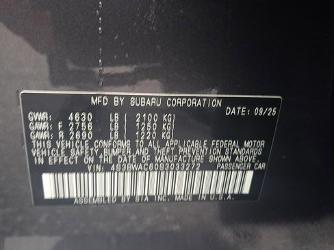 Certified 2025 Subaru Legacy Premium AWD/4WD image 26