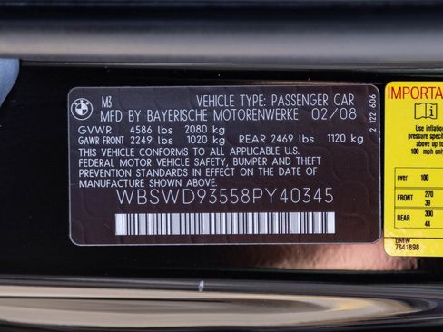 Used 2008 BMW M3 Coupe image 40