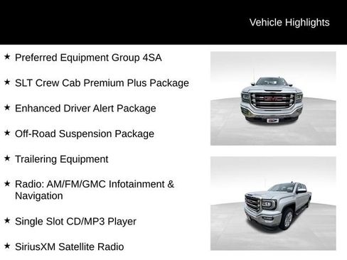 Certified 2018 GMC Sierra 1500 SLT AWD/4WD image 13