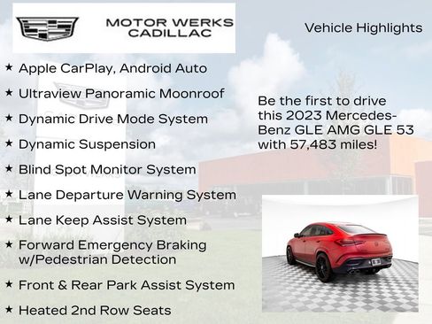 Used 2023 Mercedes-Benz GLE 53 AMG 4MATIC Coupe image 6