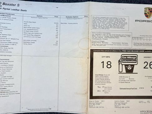 Used 2000 Porsche Boxster S image 27