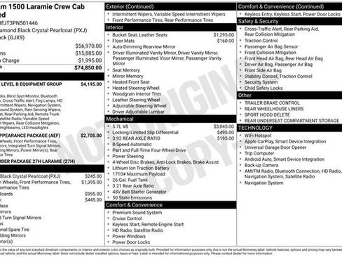 Used 2023 RAM 1500 Laramie image 50