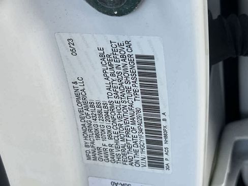 Used 2023 Honda Accord EX image 28