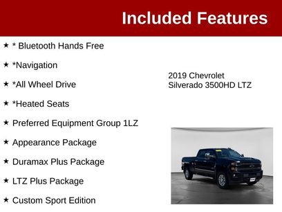 Used 2019 Chevrolet Silverado 3500 LTZ w/ Duramax Plus Package