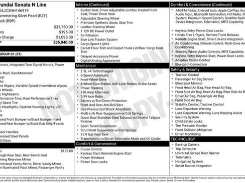 Used 2022 Hyundai Sonata N Line image 15