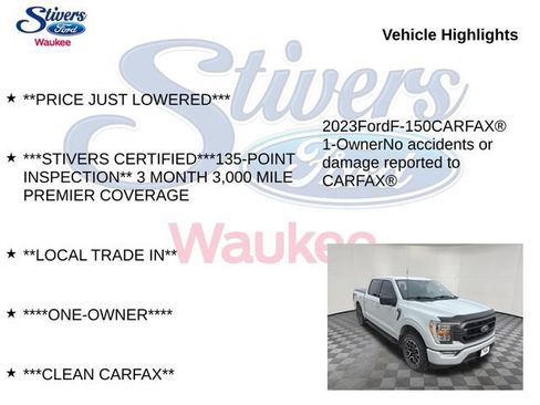 Used 2023 Ford F150 XLT w/ Equipment Group 302A High AWD/4WD image 9