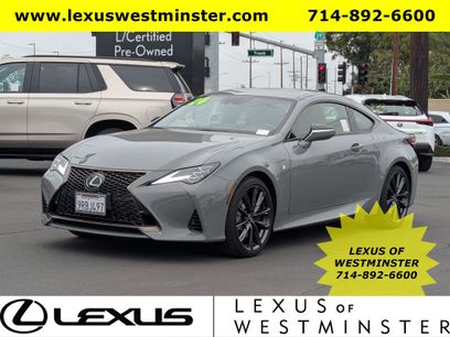 Certified 2024 Lexus RC 350 F Sport