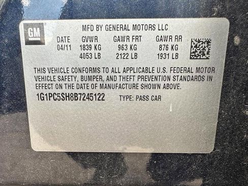 Used 2011 Chevrolet Cruze LS w/ Connectivity Package FWD image 42
