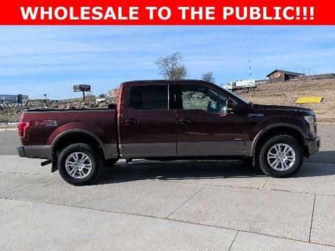 Used 2015 Ford F150 Lariat w/ Equipment Group 501A Mid image 2