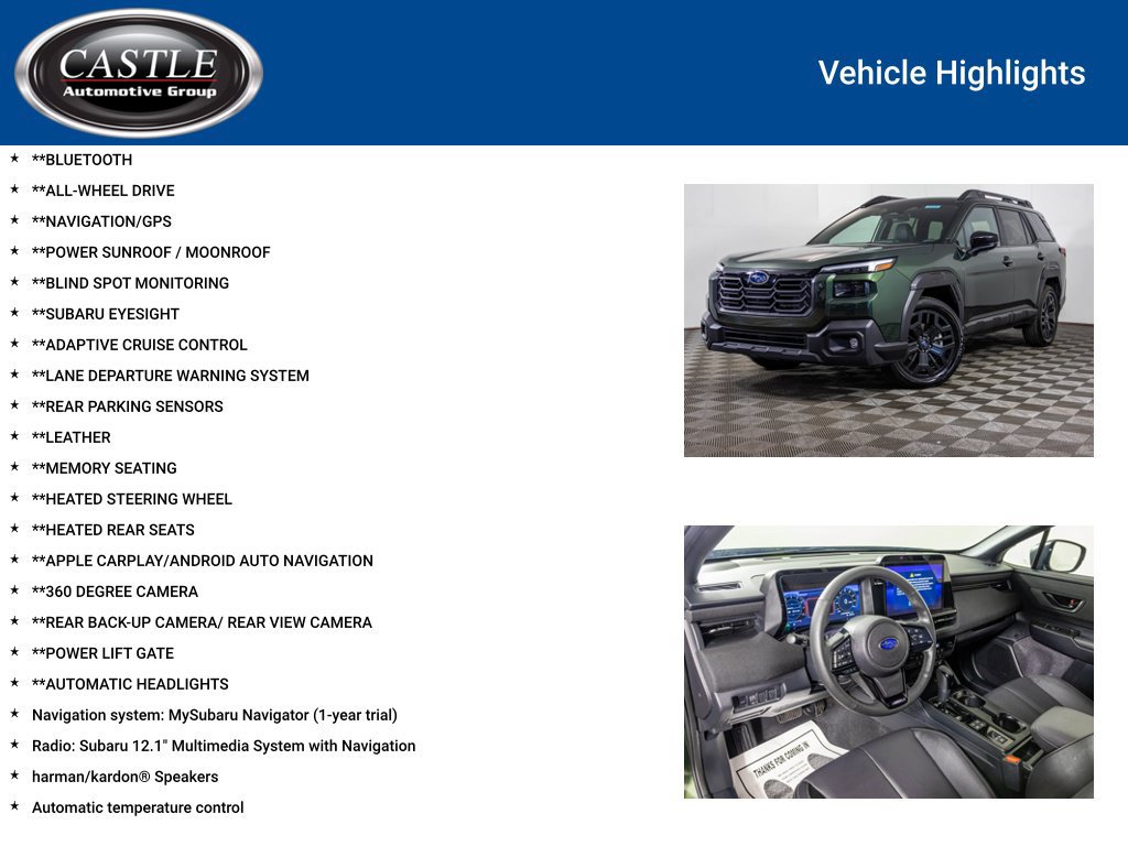Used 2026 Subaru Outback Limited XT AWD/4WD image 3