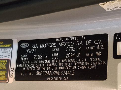 Used 2021 Kia Forte LXS FWD image 33