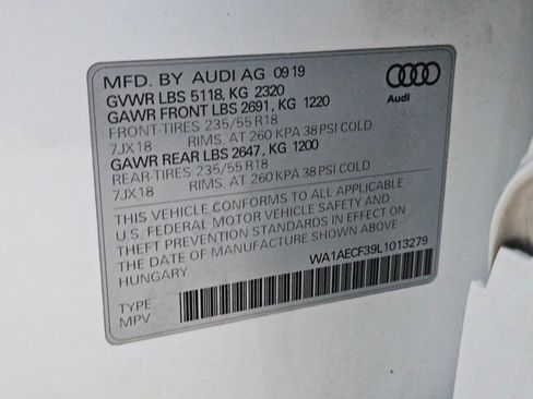 Used 2020 Audi Q3 2.0T Premium w/ Convenience Package image 24