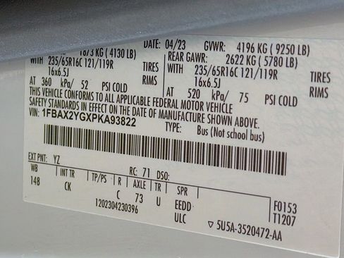 Used 2023 Ford Transit 350 XLT image 36