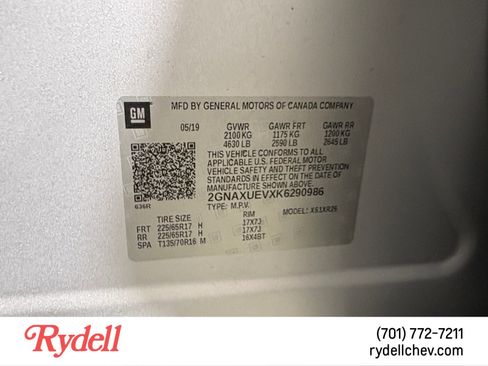 Used 2019 Chevrolet Equinox LT image 22