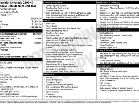 Used 2023 Chevrolet Silverado 2500 Custom w/ Custom Convenience Package AWD/4WD image 2