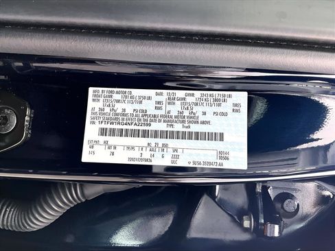Used 2022 Ford F150 Raptor AWD/4WD image 28